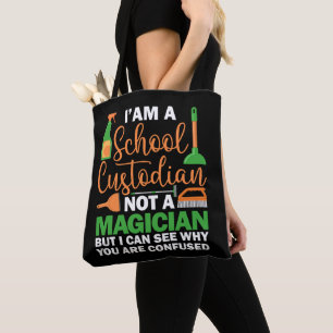 Ich bin ein Schulverwalter und kein Magier Tasche