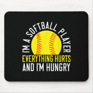 Ich bin ein schwacher Spieler, alles tut weh, ich Mousepad