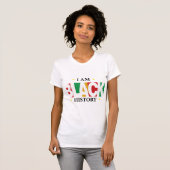 Ich bin ein Schwarz Geschichte T-Shirt (Vorne ganz)