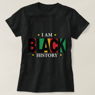Ich bin ein Schwarz Geschichte T-Shirt (2)