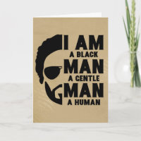 Ich bin ein Schwarzer Afro Bart Gold angepasst