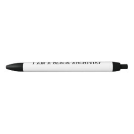 Ich bin ein schwarzer Archivstift Tinte Stift