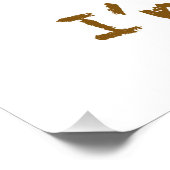 Ich bin ein Schwein Poster (Ecke)