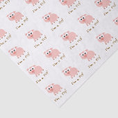 Ich bin ein Schwein Seidenpapier (Ausschnitt)