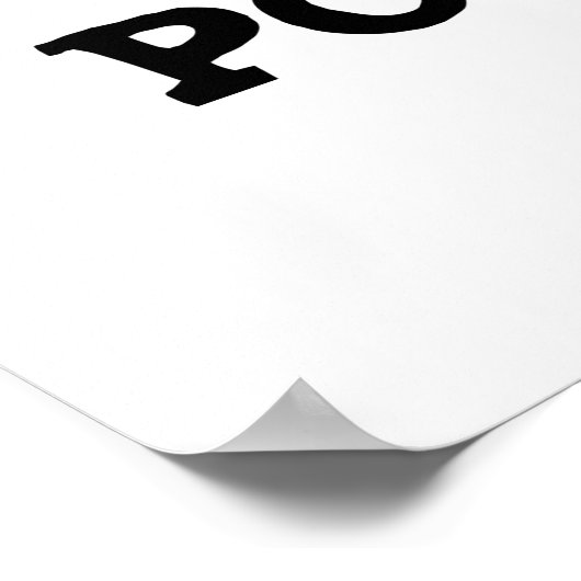 Ich bin ein Schweinestern Funny Rock Star Pig Puff Poster (Ecke)