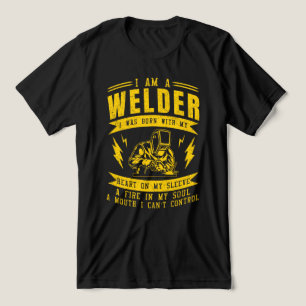 Ich bin ein Schweißer. Ich war geboren mit meinem Tri-Blend Shirt