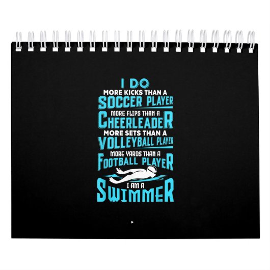 Ich bin ein Schwimmer Funny Swimming Pool Schwimmb Kalender (Titelbild)