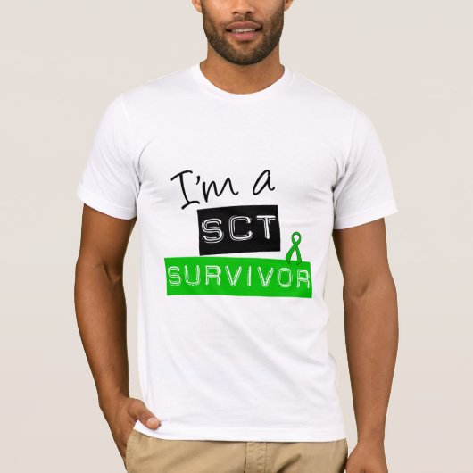 Ich bin ein SCT-Überlebender T-Shirt (Vorderseite)