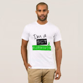 Ich bin ein SCT-Überlebender T-Shirt (Vorne ganz)