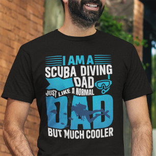 Ich bin ein Scuba Diving Vater, genau wie ein norm T-Shirt