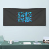 Ich bin ein sehr guter Buchhalter Banner (Messe)
