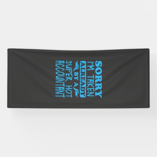 Ich bin ein sehr guter Buchhalter Banner (Horizontal)