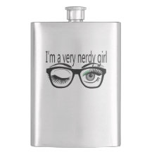 Ich bin ein sehr Nerdy Girl mit grünem Augschatten