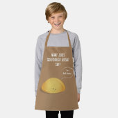 Ich bin ein selbst-starter Brot Brot Brot braun we Schürze (Getragen)