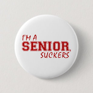 Ich bin ein Seniorenschwätzer Button