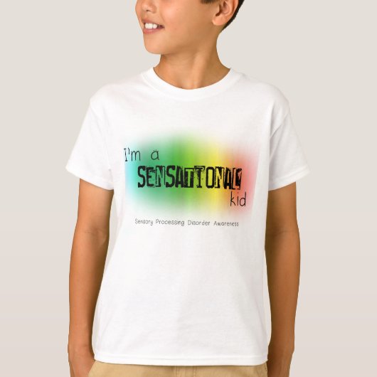 Ich bin ein sensationelles Kind T-Shirt (Vorderseite)