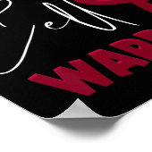 Ich bin ein Sichelzellenkrieger - Sichelzellenanäm Poster (Ecke)