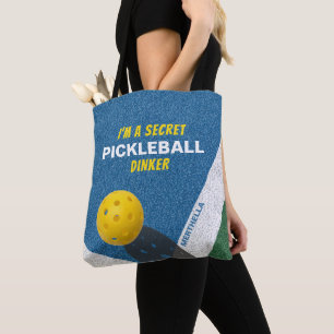 ICH BIN EIN SICHERES PICKLEBALLDINKER-Funny Zitat Tasche