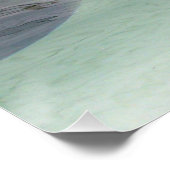 Ich bin ein Siegel Poster (Ecke)