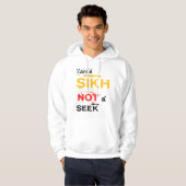 Ich bin ein Sikh, nicht ein Suchvorgang Hoodie (Vorne ganz)