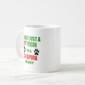 Ich bin ein Singapura Vati Kaffeetasse (Vorderseite Links)