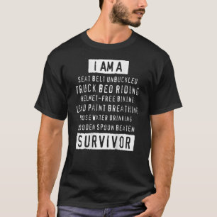Ich bin ein Sitzgürtel ohne Kugellager auf Bac T-Shirt