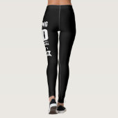 Ich bin ein Skydiving Vater TShirt Leggings (Rückseite)
