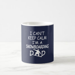 Ich bin EIN SNOWBOARDING-VATER Kaffeetasse