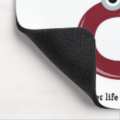 Ich bin ein sonderbarer Magnet Mousepad (Ecke)