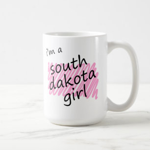 Ich bin ein South- Dakotamädchen Kaffeetasse
