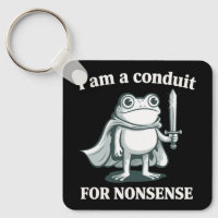 Ich bin ein Sprachrohr für Unsinn Lustiger Frosch