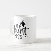 Ich bin ein Spuk-Mess Kaffeetasse (Vorderseite Links)