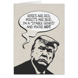 "Ich bin ein stabiles Genie-" Donald-