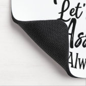 Ich bin ein Stadtplaner, um Zeit Retten Mousepad (Ecke)
