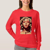 Ich bin ein Stamm namens Königin T-Shirt (Vorderseite)