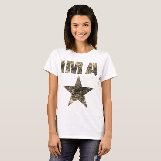 Ich bin ein Star-T - Shirt (Vorne ganz)