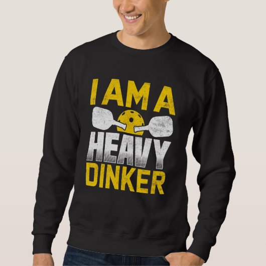 Ich bin ein starker Binker-Pickleball Sweatshirt (Vorderseite)