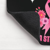 Ich bin ein starkes Mädchen-Krebs-Überleben Brustk Mousepad (Ecke)