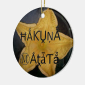 Ich bin ein Stern innen. Keramikornament (Links)