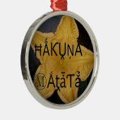 Ich bin ein Stern innen. Ornament Aus Metall (Rechts)