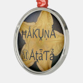 Ich bin ein Stern innen. Ornament Aus Metall (Links)