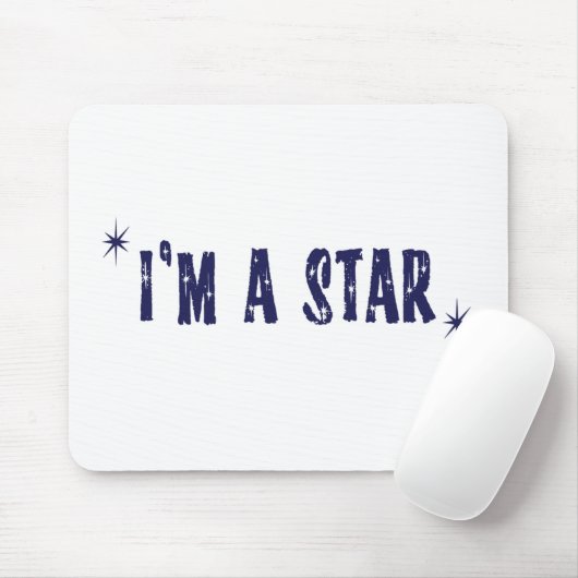 Ich bin ein Stern Mousepad (Mit Mouse)