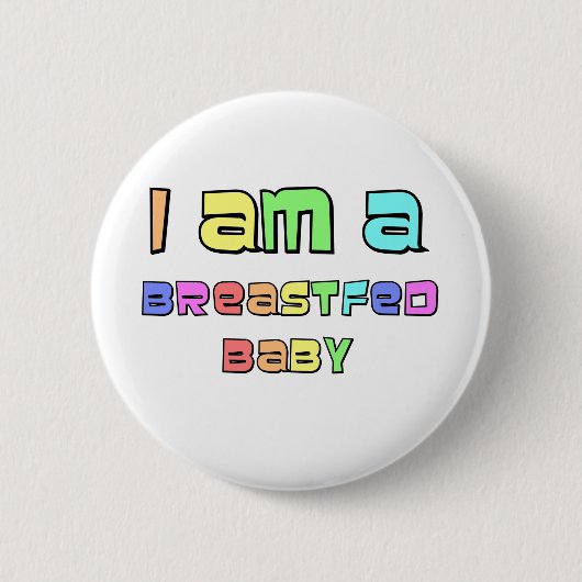 Ich bin ein stilles Baby Button (Vorderseite)