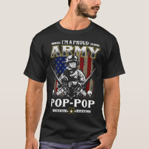 Ich bin ein stolzer Army PopPop Veteran zum Vatert T-Shirt