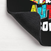 Ich bin ein stolzer Autismus Cousin Autismus Aware Mousepad (Ecke)