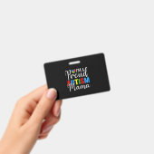 Ich bin ein stolzer Autismus-Mama Ausweis (Handheld)