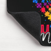 Ich bin ein stolzer Autismus Mama Oma Autismus Awa Mousepad (Ecke)