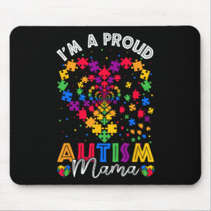 Ich bin ein stolzer Autismus Mama Oma Autismus Awa Mousepad