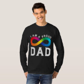 Ich bin ein stolzer Autismus-Vater T-Shirt (Vorne ganz)
