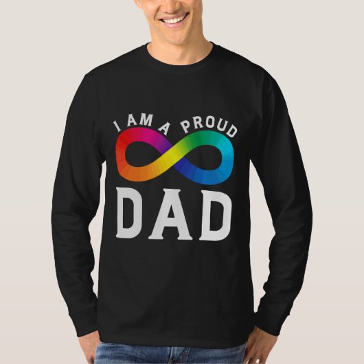 Ich bin ein stolzer Autismus-Vater T-Shirt (Vorderseite)